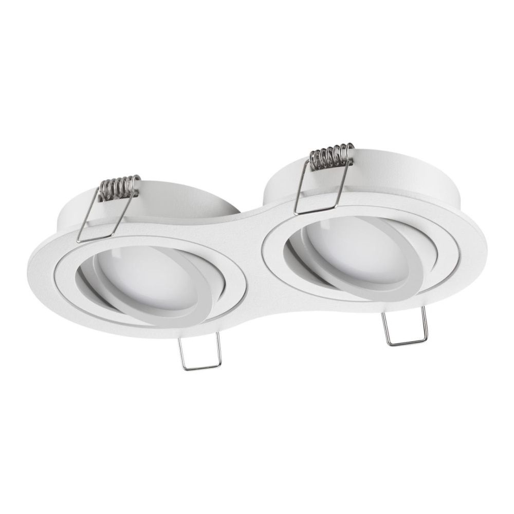 Светильник встраиваемый поворотный 17,5 см, Novotech Morus 371023, белый