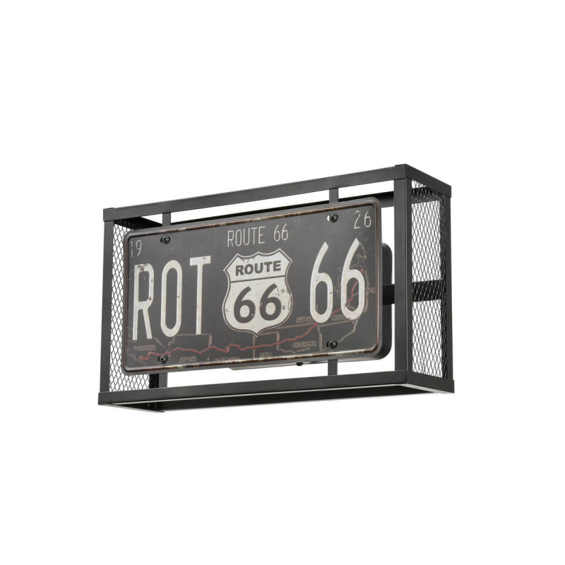 Бра 12*35*20 см, 1*E27 черный Vele Luce Boom VL6372W21