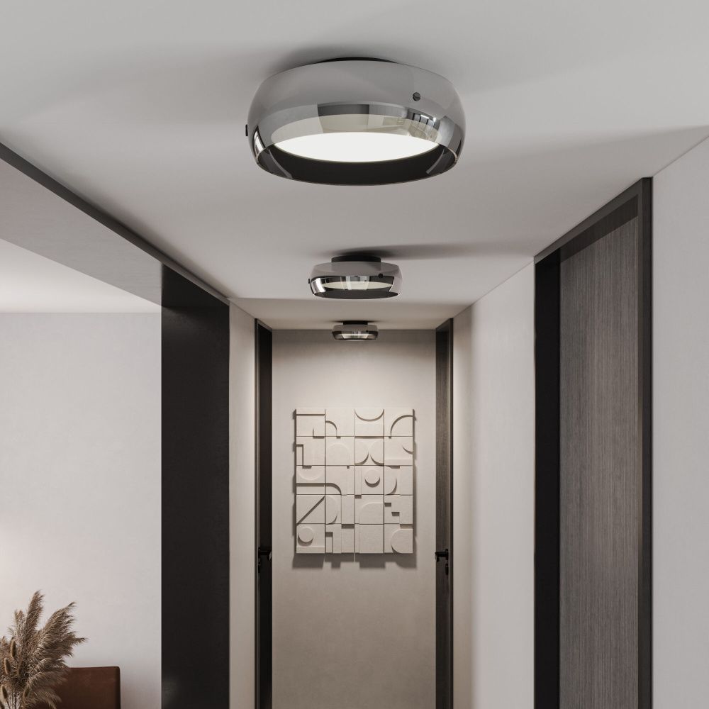 Светильник 30 см, 12W, 4000K, Eurosvet 4690389218132, черный