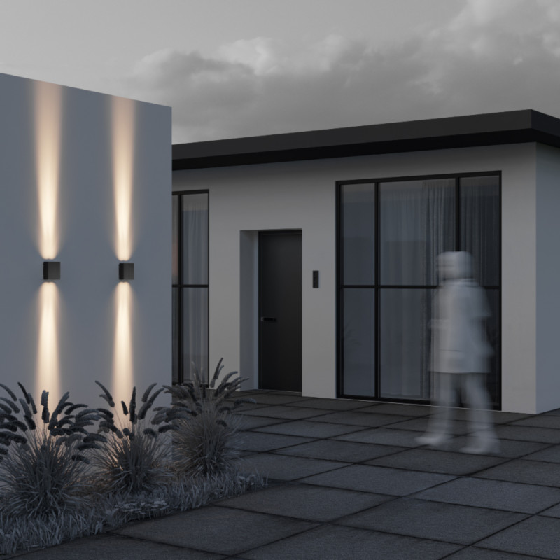 Светильник 13 см, 15W, 3000K, Maytoni Shell O570WL-L20B3K, черный