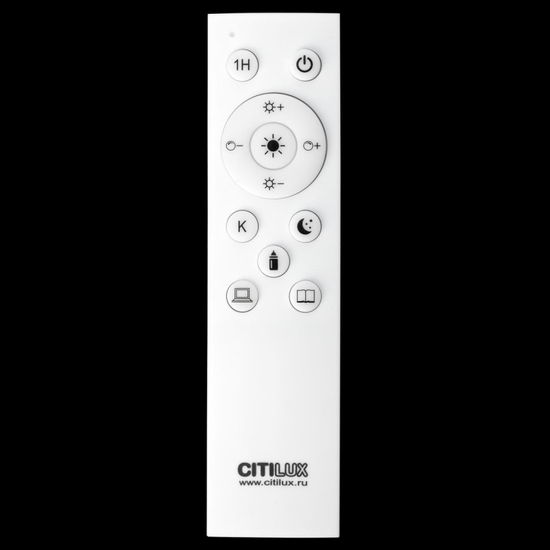 Белый торшер с пультом 22*175 см, 18W, 2700-6500K Citilux CL804050 Alex