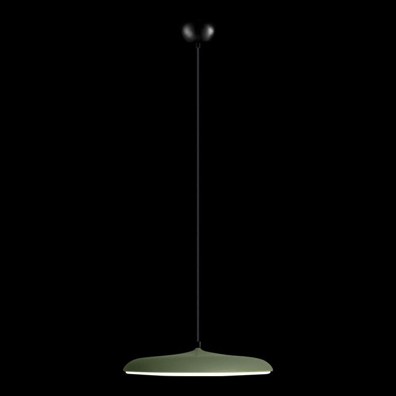 Светильник *40 см, 1*LED*24W, 3000К Loft It 10119 Green Plato, Зеленый