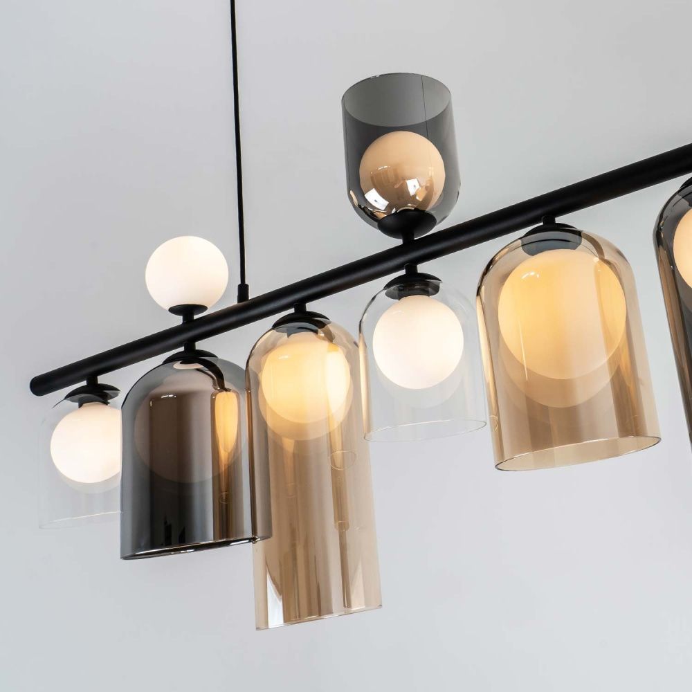 Подвесной светильник 15*101*65/136 см, 12xG9 MODEMODERN MD.1968.12 черный