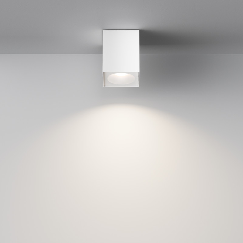 Светильник 9*9 см, GU10 50W, Maytoni Sirius C030CL-01W, белый
