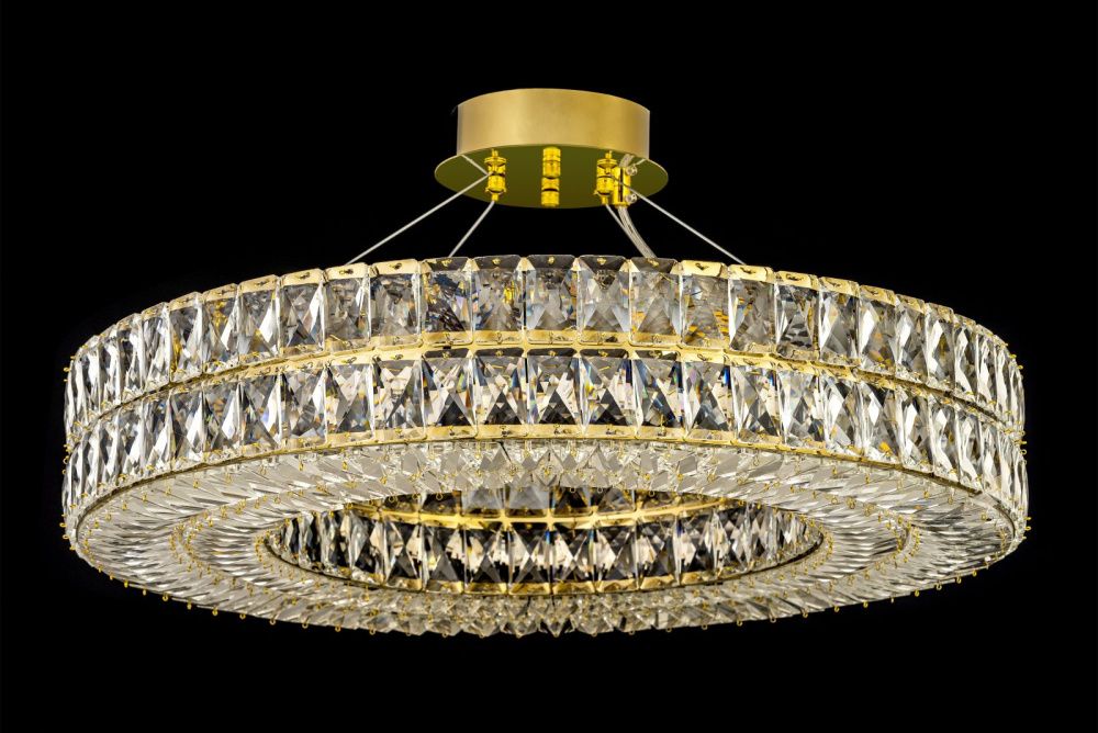 Люстра подвесная *80* см, 10*E14*40W, Arti Lampadari Sora Sora E 1.5.80.100 G, Золото