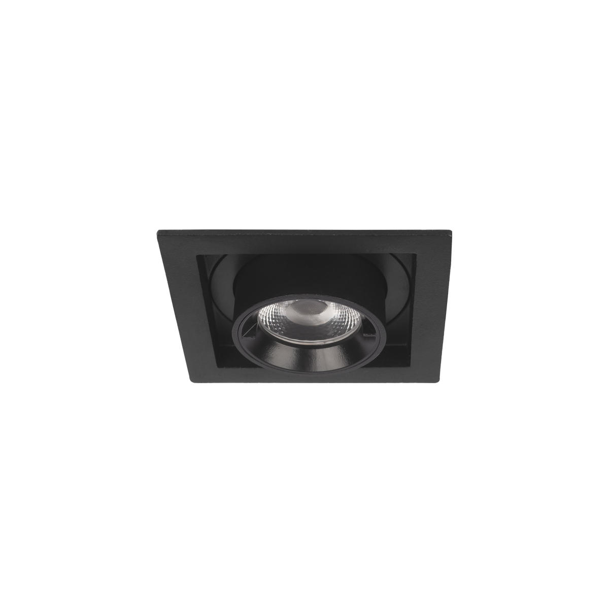 Встраиваемый светильник 9*9*9 см, 1*LED*7W 4000K LOFT IT Apex 10327/B Black черный