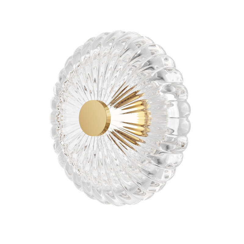 Настенный светильник 15,5*35*35 см, LED 8W 3000K Maytoni Modern Amulet MOD555WL-L4G3K золото