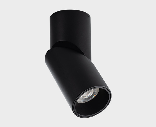 Светильник 7*7 см, LED 12W, 3000K Megalight M03-0106 black, черный