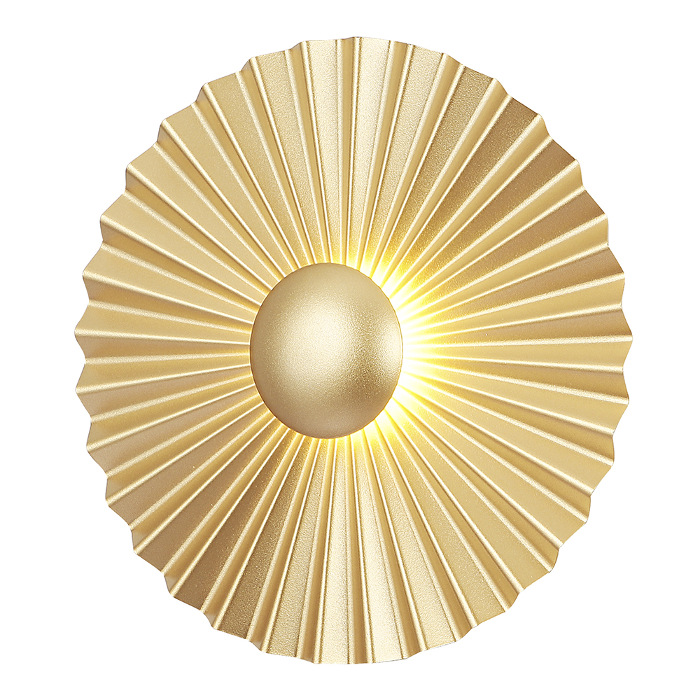 Бра 25 см, 4W, 3000K, Crystal Lux HOLA AP4W LED D250, золото