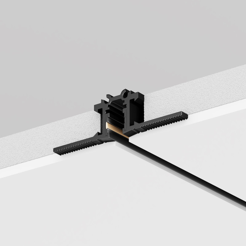Шинопровод встраиваемый 100*5*1,5 см, Maytoni Technical  Busbar trunkings Levity TRX184-131B черный