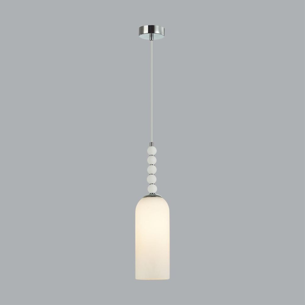 Подвес *9*225-225 см, 1*E14*40W, Lumion Tracy LUM8270/1A, хром; белый