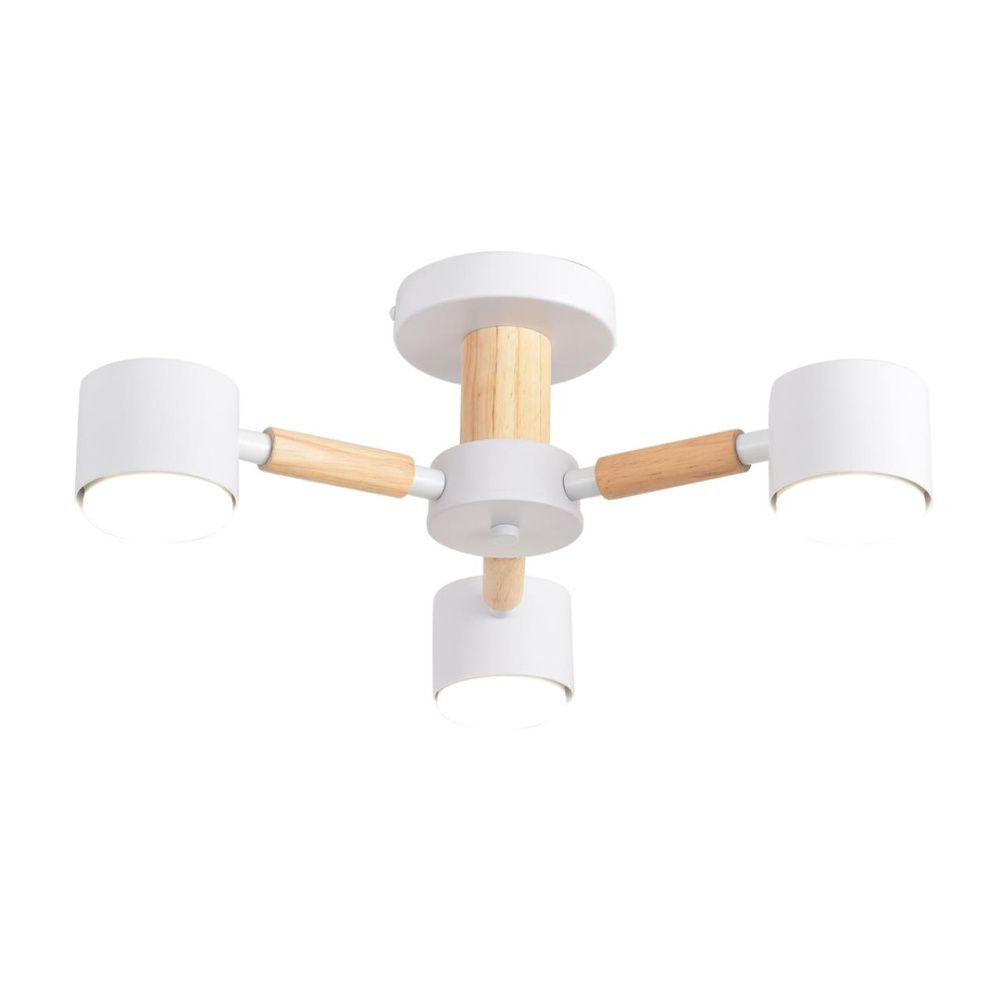 Люстра 47*15-15 см, 3*GX53 LED*7W, Lumion Venna LUM8306/3C, белый; бежевый