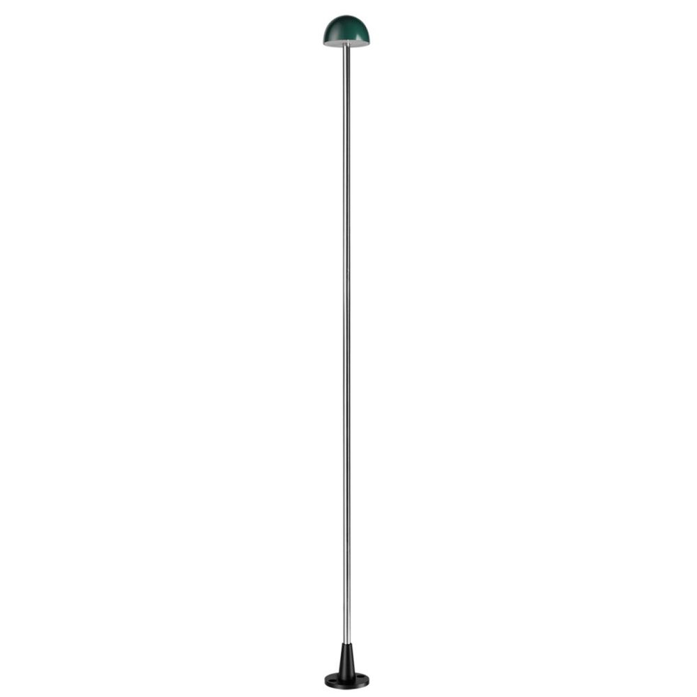 Уличный светильник *4,65*-73 см, 1*LED*4W, 3000K, Odeon Light VERDE 7122/4GLA, темно-зеленый