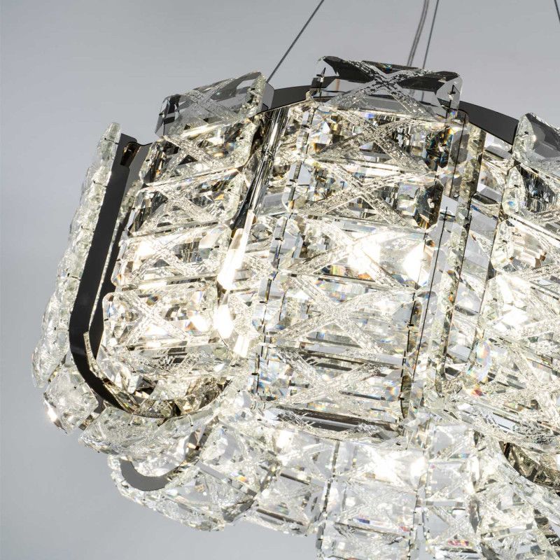 Подвесная люстра 50*45*30/120 см, 12*G9 MODELUX ML.755.12 CR