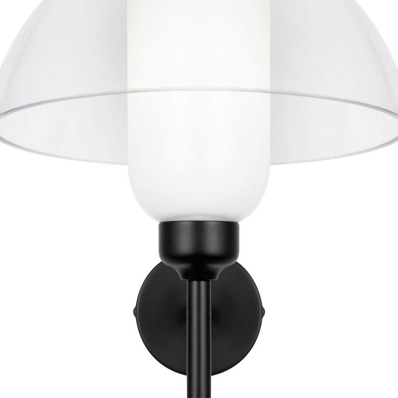 Бра 24*22 см, E14 1 40W, К, Черный Maytoni Memory MOD177WL-01B