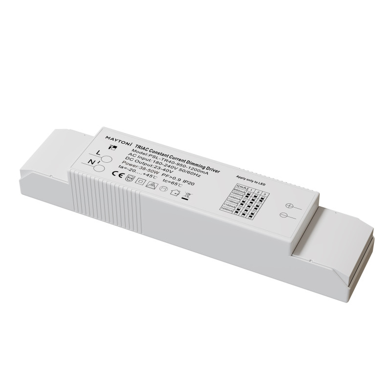 Блок питания 18,7*4*3 см, Maytoni Technical psl-tr PSL-TR40-950-1200mA белый