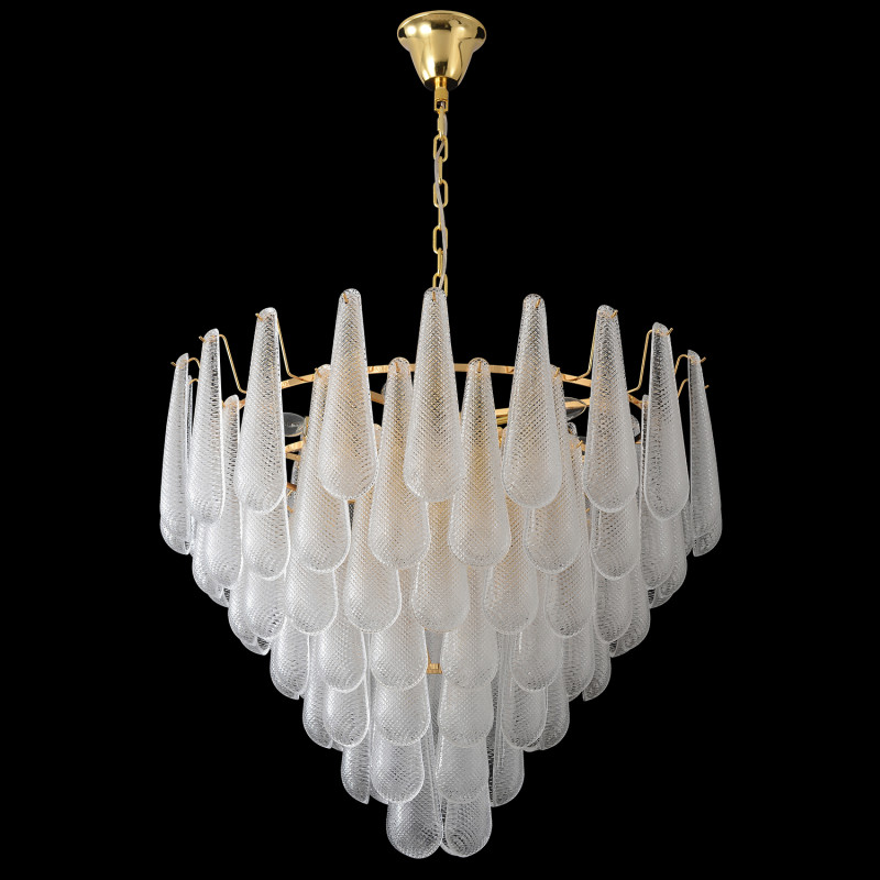 Каскадная люстра 75*168 см, 18*E14, 720W, Crystal Lux FONTAIN SP18 GOLD золотой