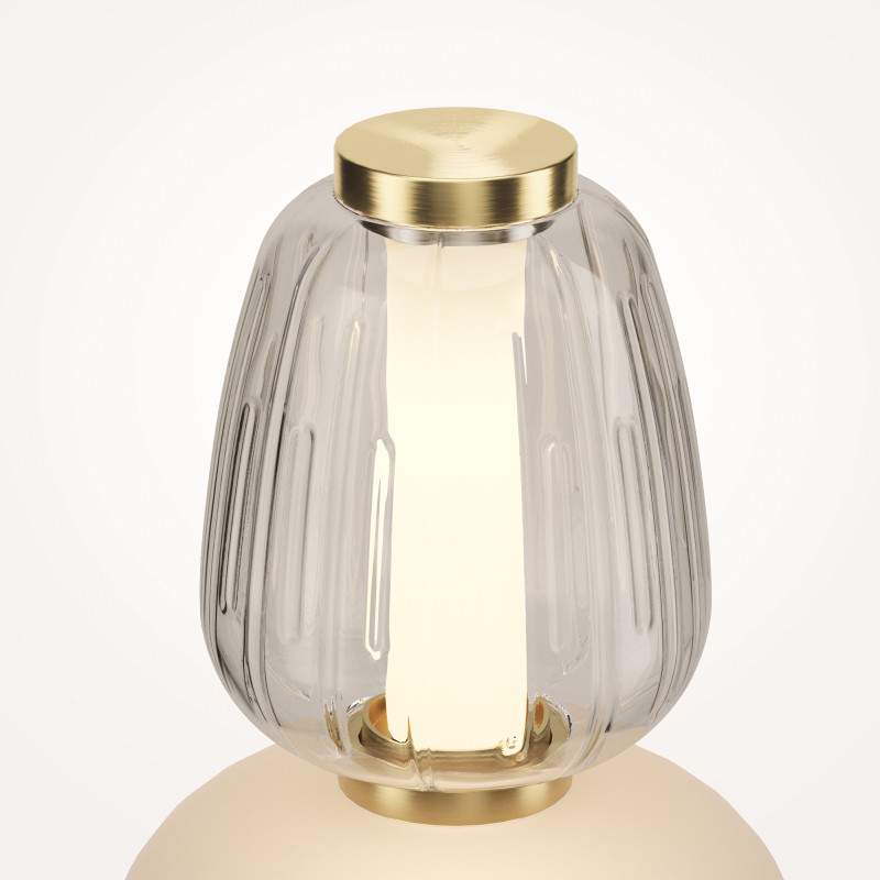 Настольная лампа 68 см, 28W, 3000K, Maytoni MOD267TL-L28G3K, золото