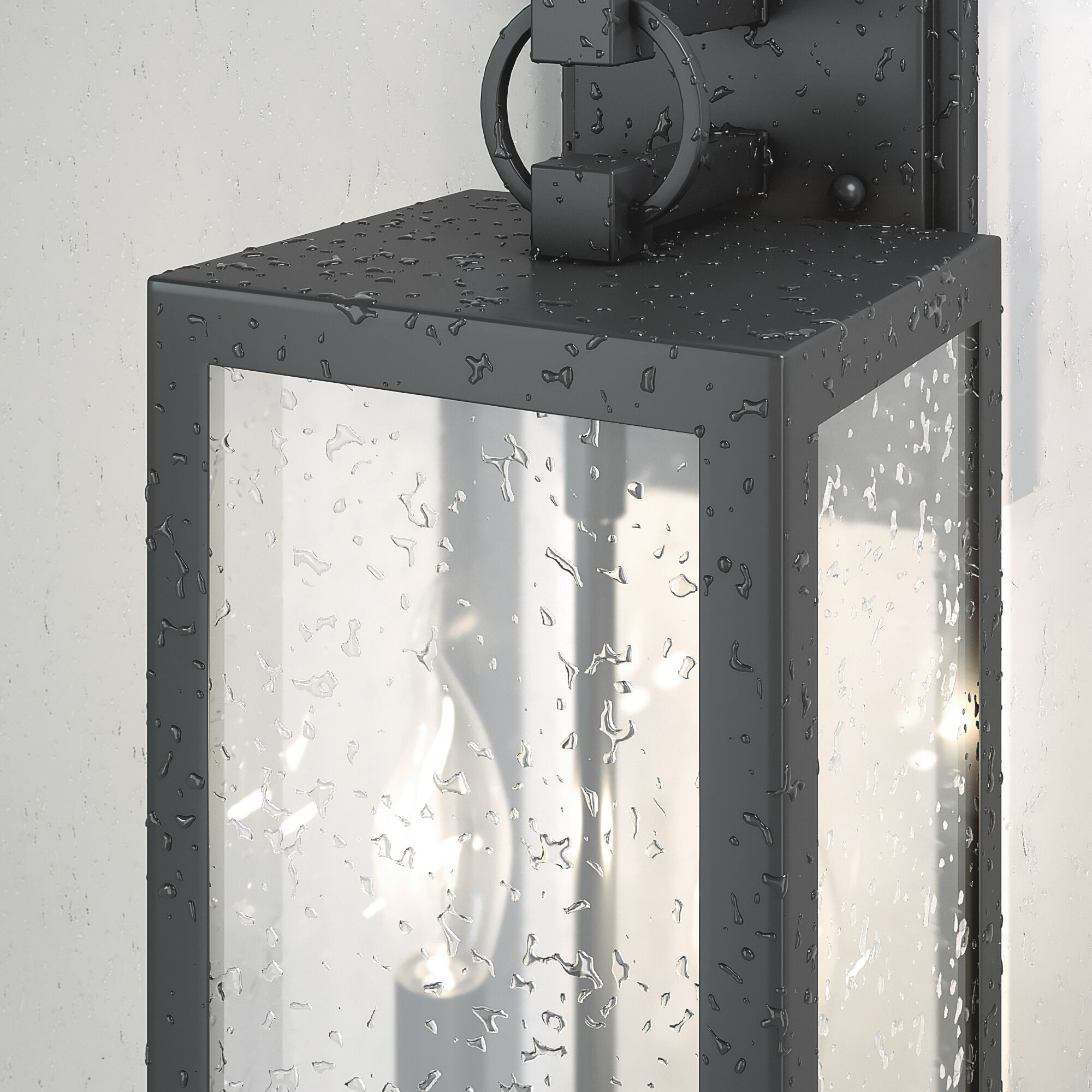 Уличный настенный светильник Candle D 35150/D темно-серый Elektrostandard