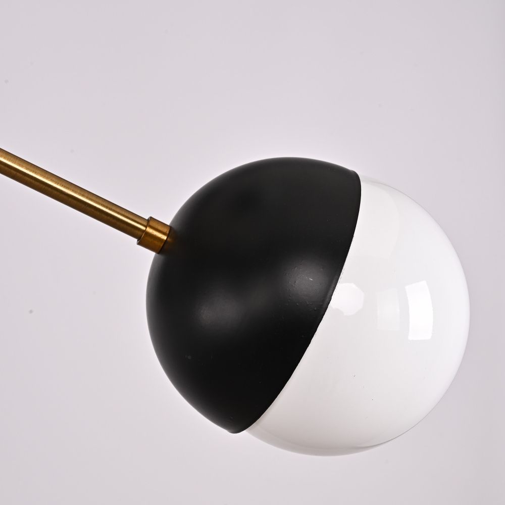 Люстра на штанге Rewire Custom Orb Chandelier in 1950 80*80*100 см, 12*LED*25W, ImperiumLoft 40.1328.MT.20.CH, Латунь