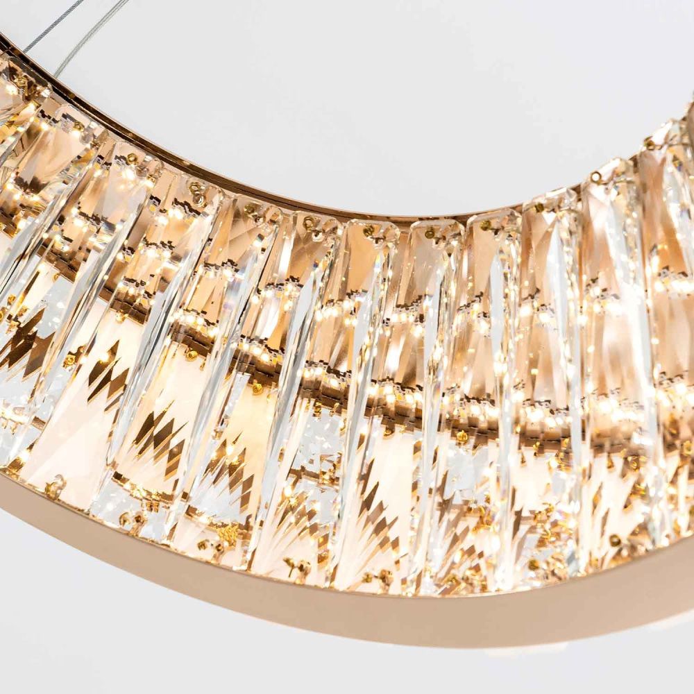 Подвесная люстра 60 см MODELUX premium ML.6988.600P GD золото