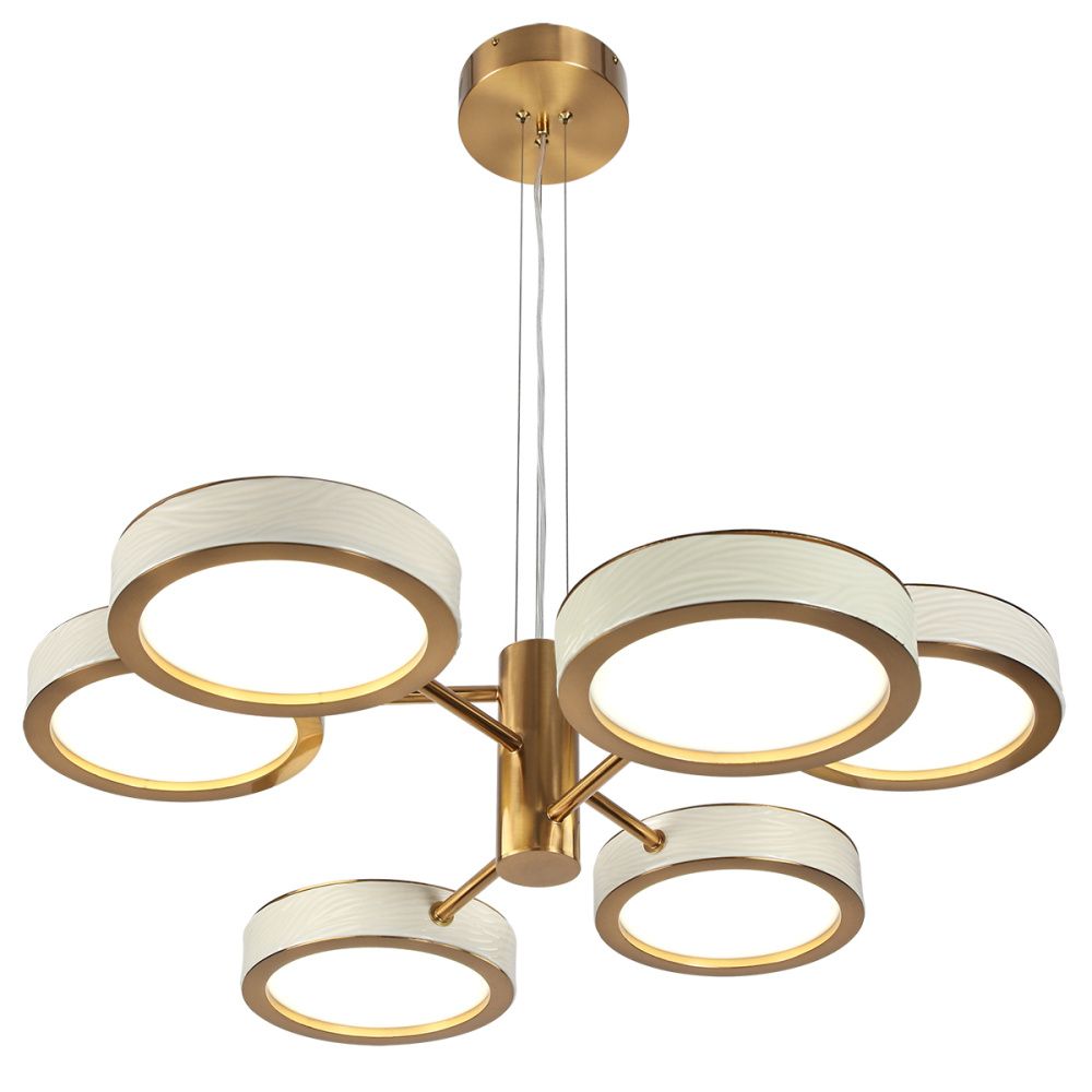 Светильник 76 см, 99W, 2000-4000K, Odeon Light 5450/99L, бронза