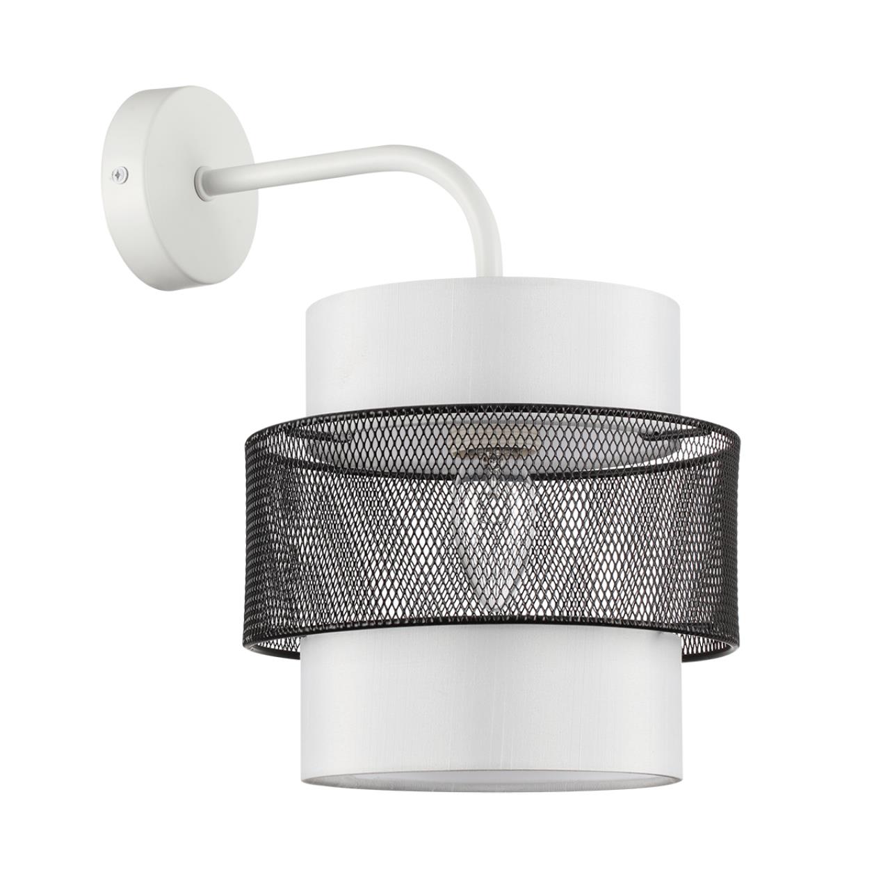 Бра 29*33 см, 1*E27 Lumion ANIMAISA 8002/1W черный, белый