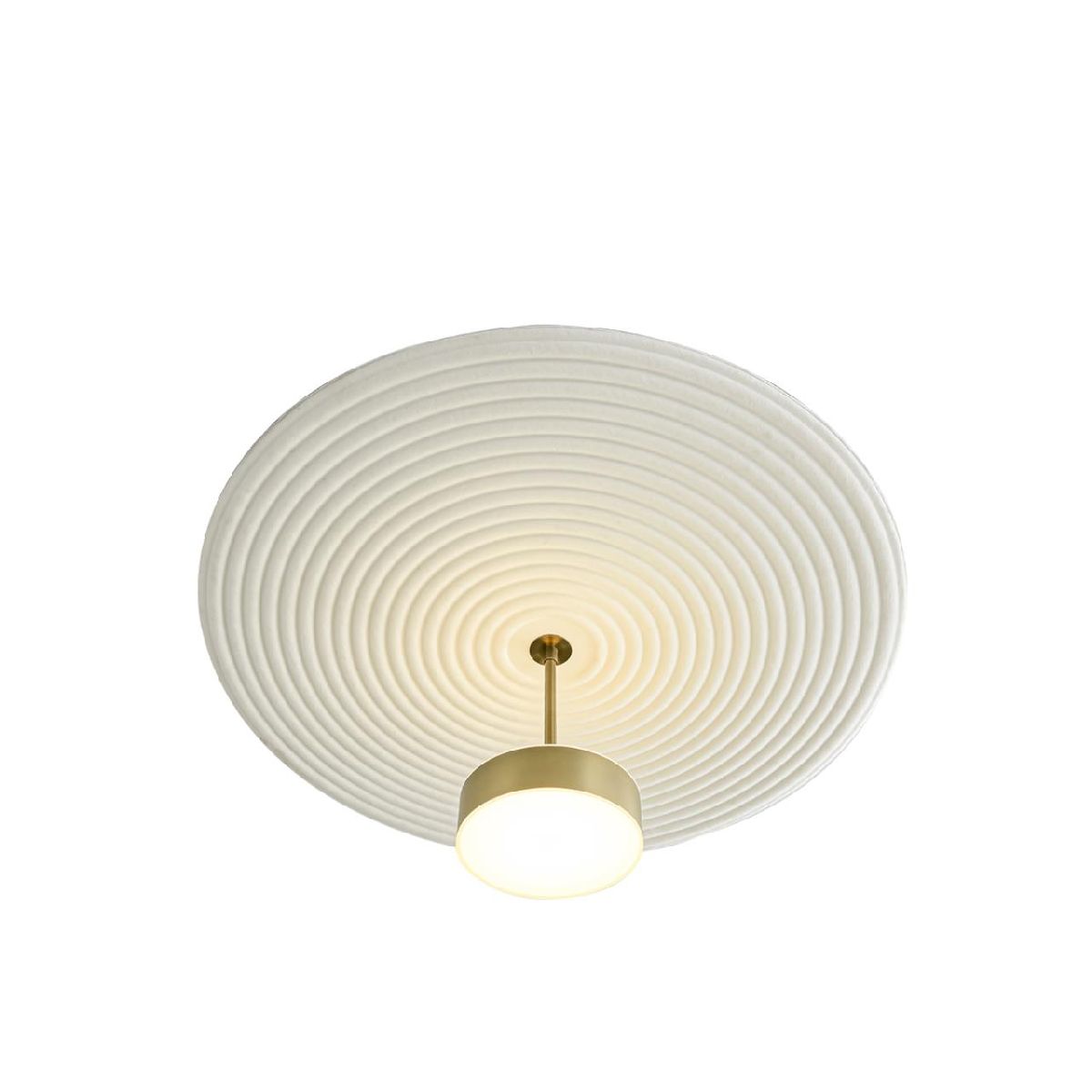 Подвесной светильник 80 см, 20W, 3000K, Odeon Light Felt 7035/20CL, бронза