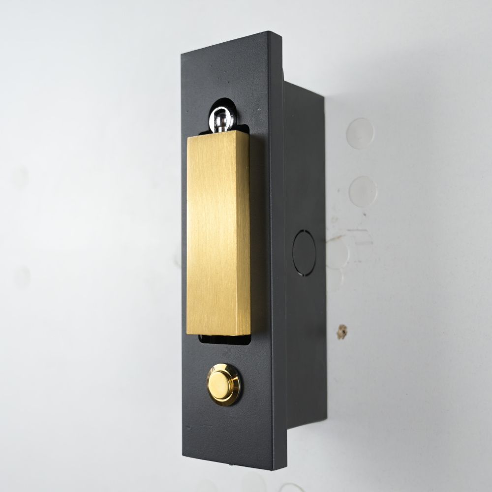 Бра Chelsom WALL LED DOCK BRASS 17*5*17 см, 1*LED*3W, 4000K, ImperiumLoft 2000000118499, Латунь, Чёрный