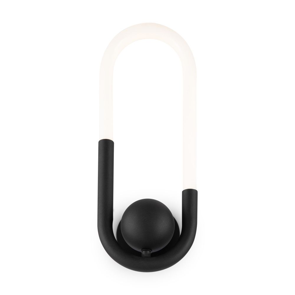 Бра 40*14*-12 см, *LED*10W, Freya Магнит / Magnet FR6106WL-L10B1, Черный