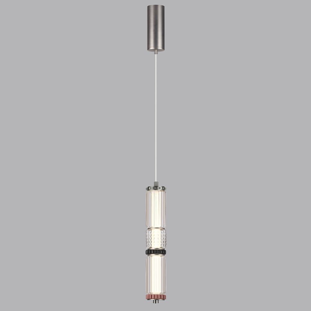 Светильник 6 см, 12W, 4000K, Odeon Light 5456/12L, никель