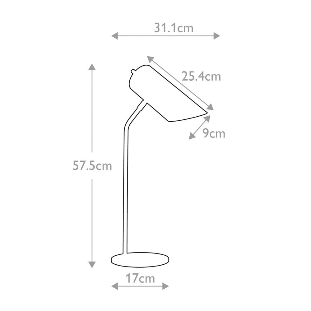 Настольная лампа Elstead Lighting, Арт. QUINTO-TL-GPN