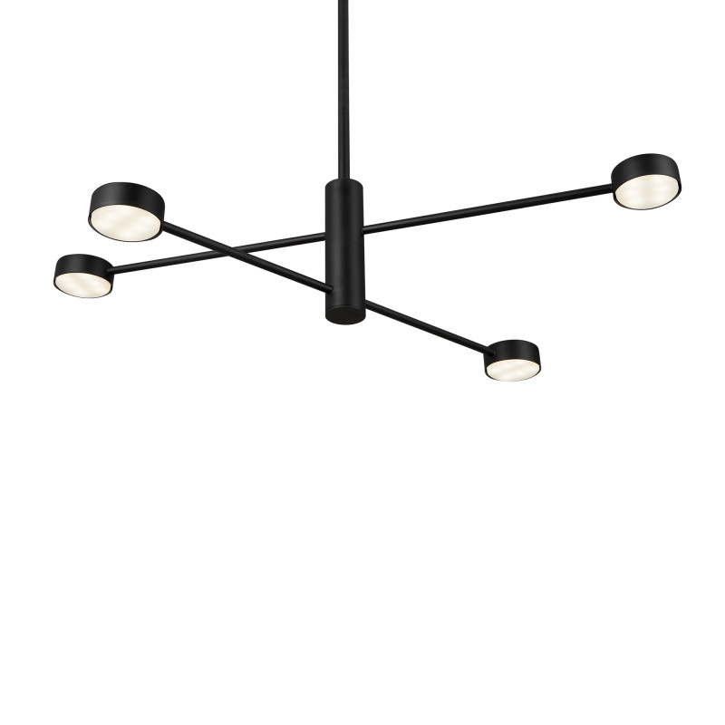 Светильник 85 см, Freya FR5363CL-04B, черный