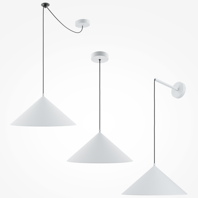 Подвесной светильник  35*0*15,5*38 см, E27 1 40W, К, Белый Maytoni Basic colors MOD167PL-01W