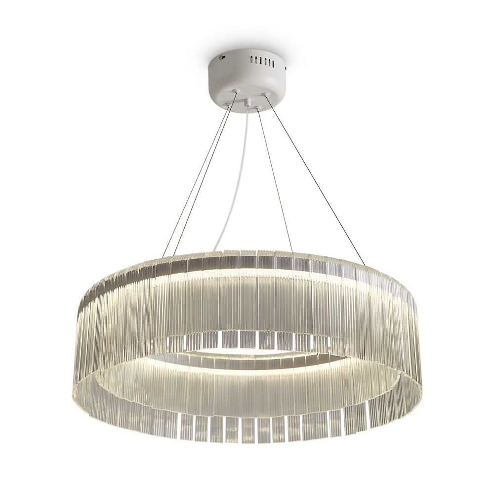 Подвесной светильник 40-120 см, LED*60W, 2700K, Freya Rain FR5546PL-L60W, Белый