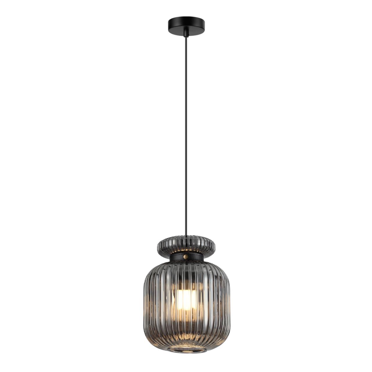 Подвес 22*22*148,5 см, 1 E27*60W, Odeon Light Jugi, черный 5042/1B