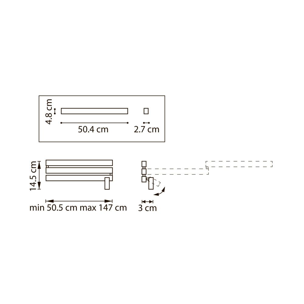Бра (светильник настенный) Dive Lightstar 740647