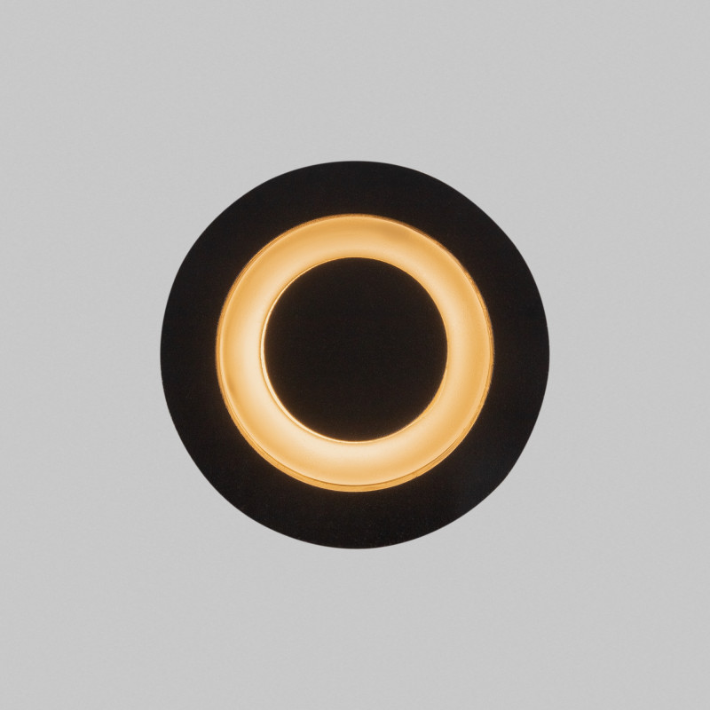 Уличный встраиваемый Maytoni Limo O037-L3B3K, 3W LED, 3000K, черный