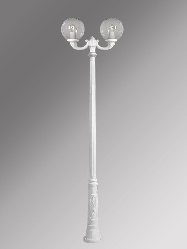Светильник уличный FUMAGALLI RICU OFIR/G300 2L 2250*1070мм Белый. Прозрачный плф. E27. G30.157.R20.WXE27