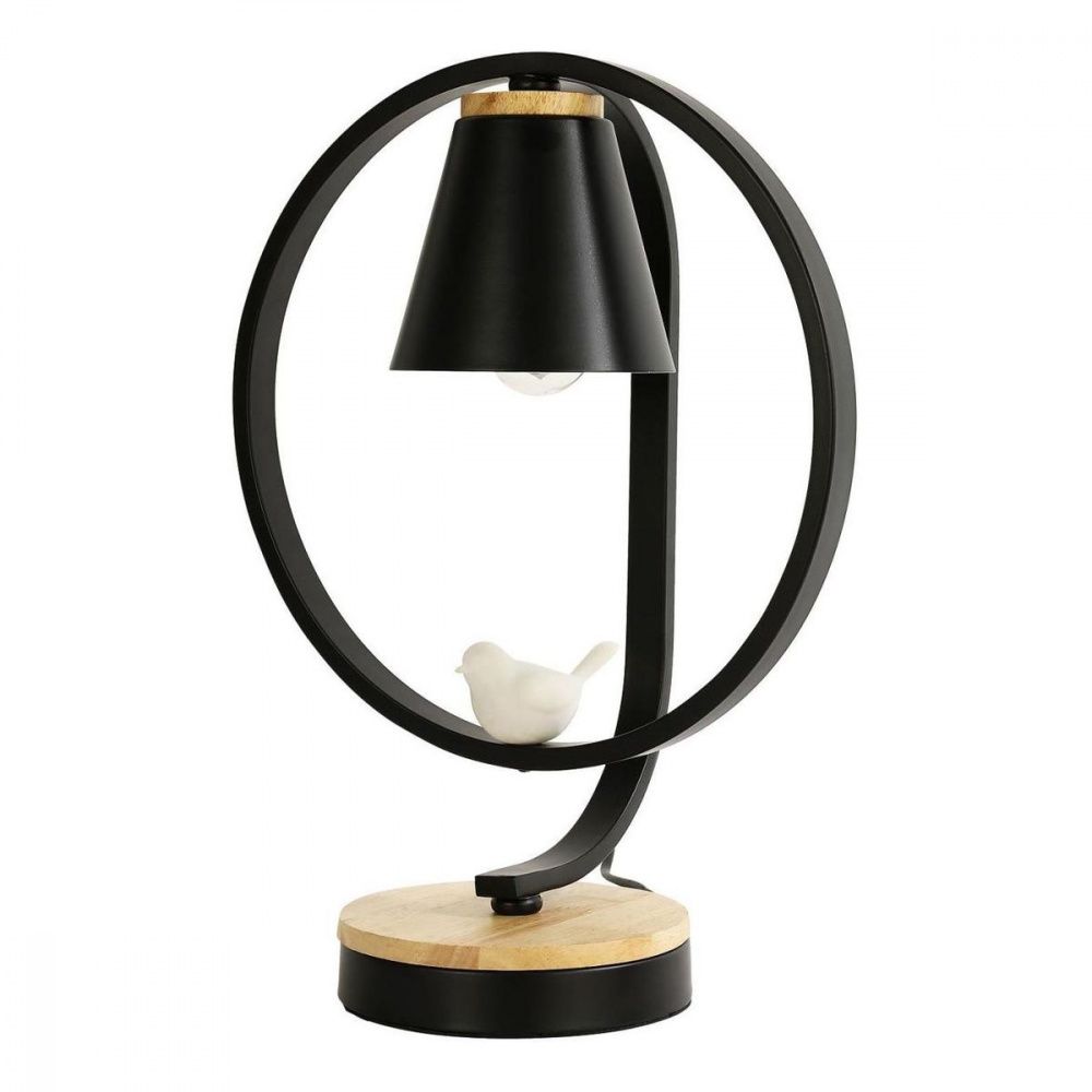 Настольная лампа F-Promo Uccello 2938-1T, черный-дерево