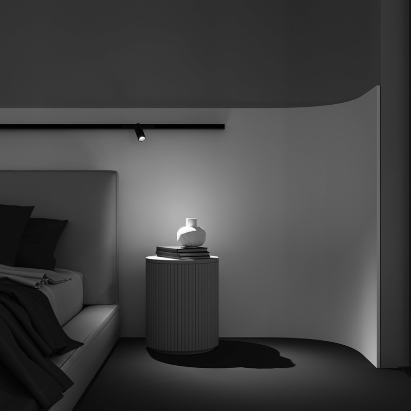 Трековый светильник 4,5*10*14,8 см, LED 5W 2700K 36° Maytoni Technical Focus LED Exility TR032-2-5W2.7K-M-B черный