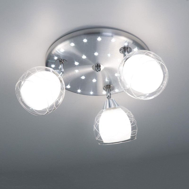 Потолочный светильник Citilux Самба CL158132 хром