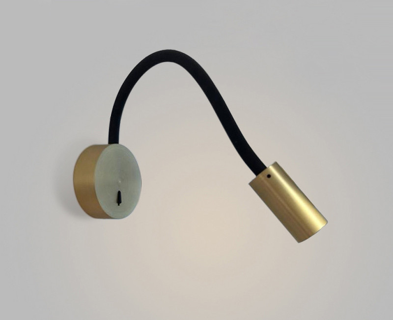 Бра 2,8*8,7*30 см, ITALLINE  DE-316 bronze