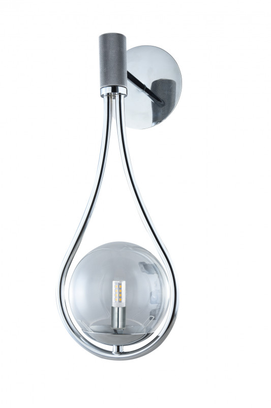 Бра 16*20*44 см, 1*G9 хром Vele Luce Fleet VL5194W01