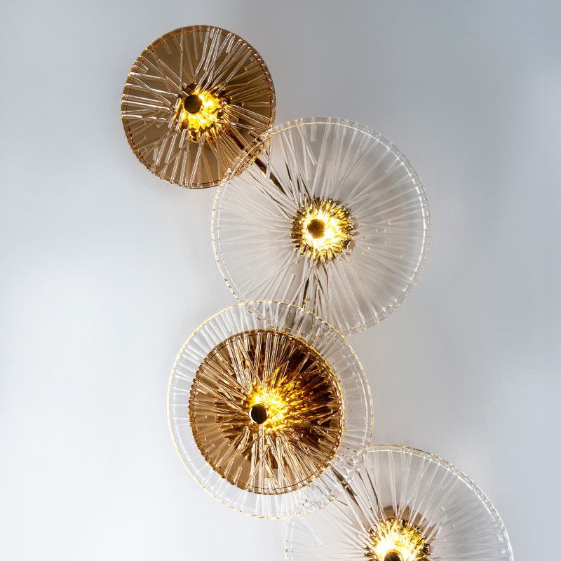 Настенный светильник 32*120 см, 27W 3000-6000K MODESTYLE MS.1501.09 золото