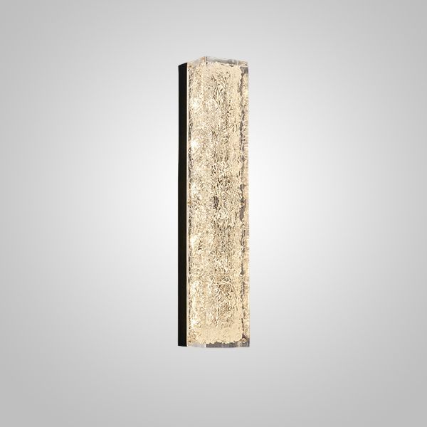 Бра OLAGUS WALL H33 Black 9*9*33 см, 1*LED*24W, 3000, 4000, 6000K, ImperiumLoft olagus-wall01, Чёрный