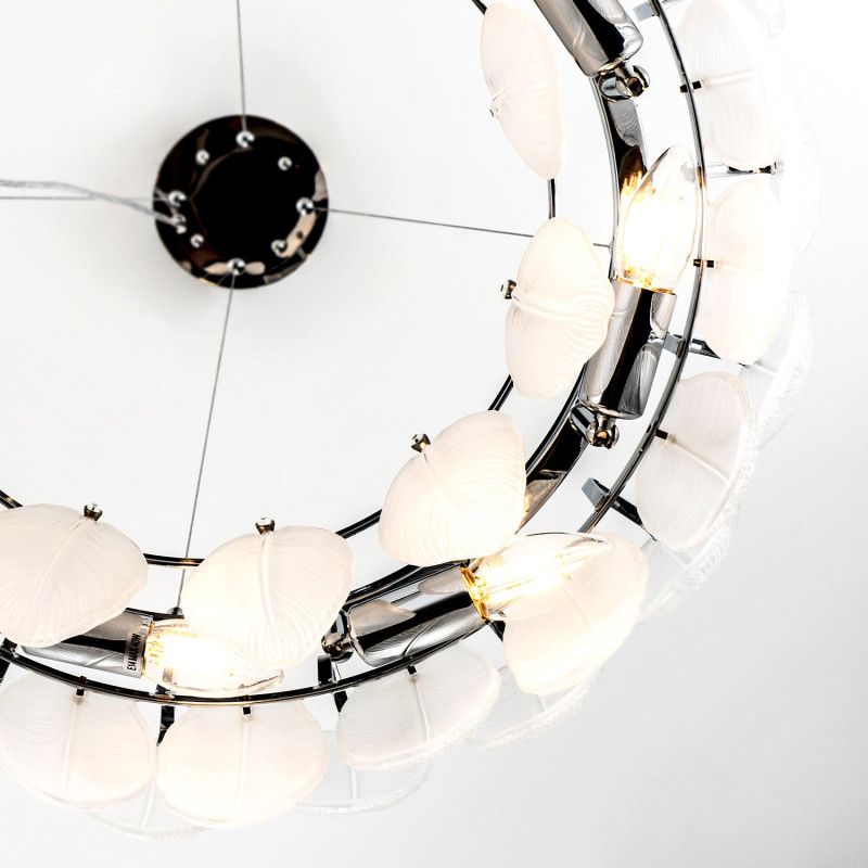 Подвесная люстра 58*35/110 см, 8*Е14 MODELUX ML.20202.8 CR хром