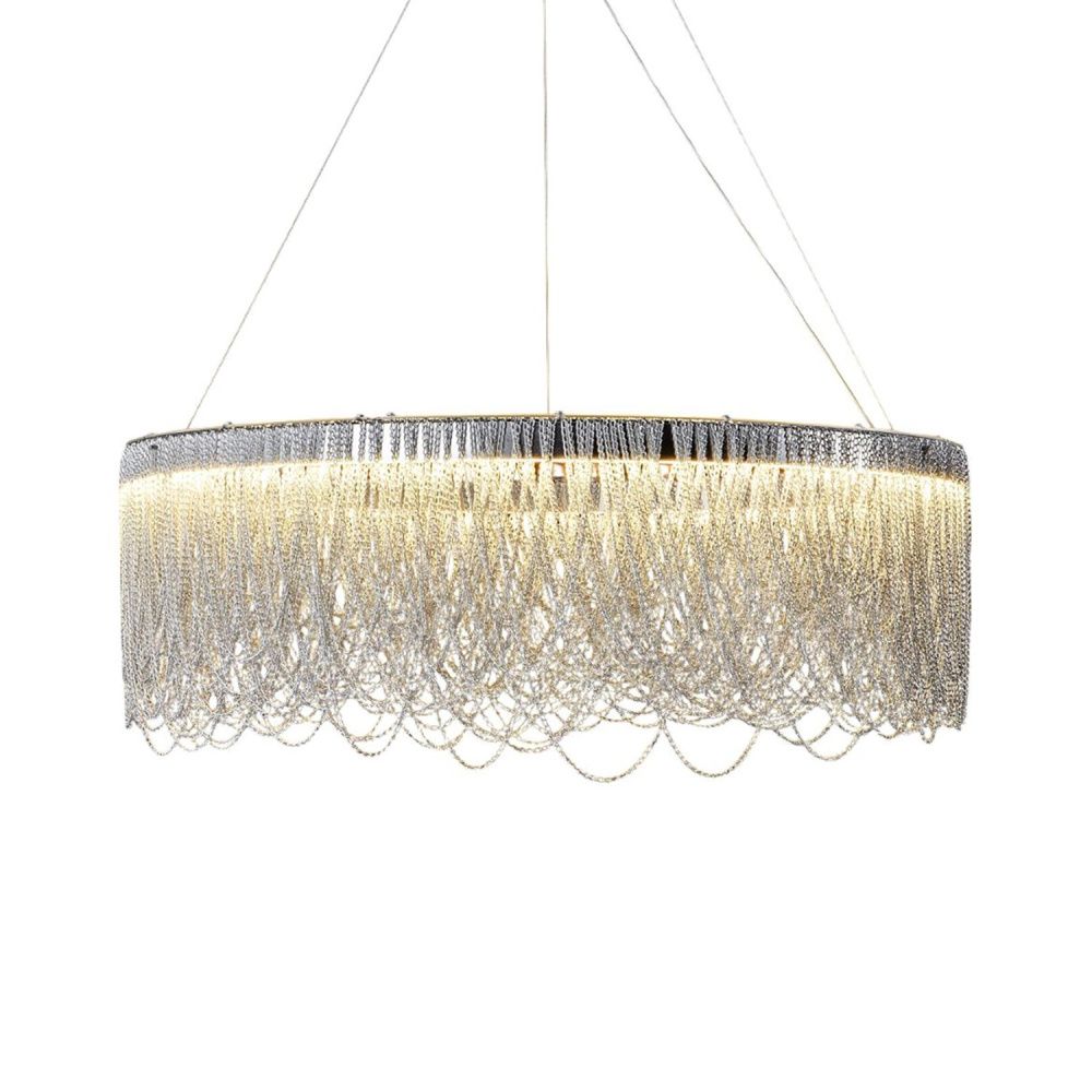 Люстра 60*60*120 см, 1*LED*37W, 3000 - 6000K Gerhort G61414/1CR, Хром