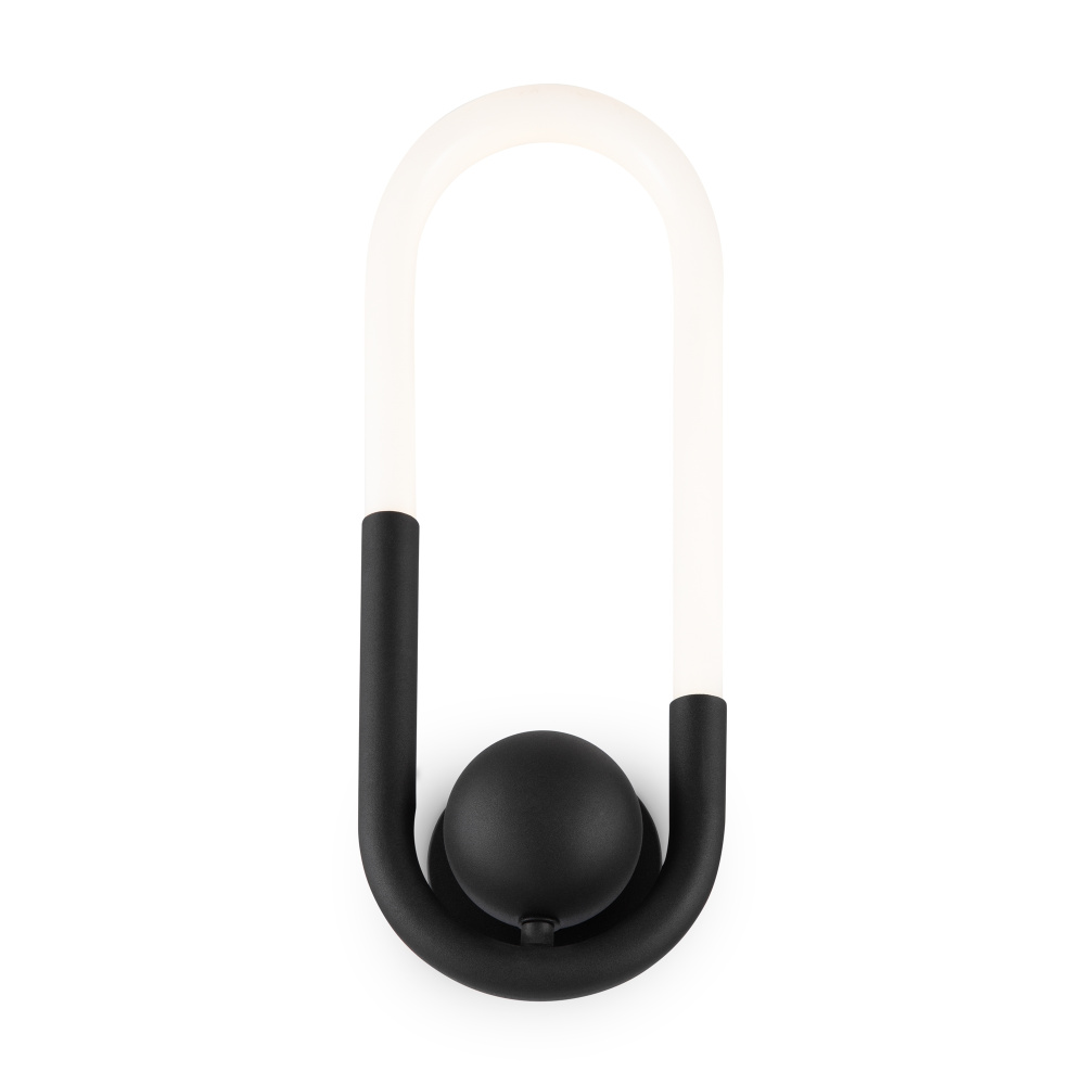 Бра 40*14*-12 см, *LED*10W, Freya Магнит / Magnet FR6106WL-L10B1, Черный