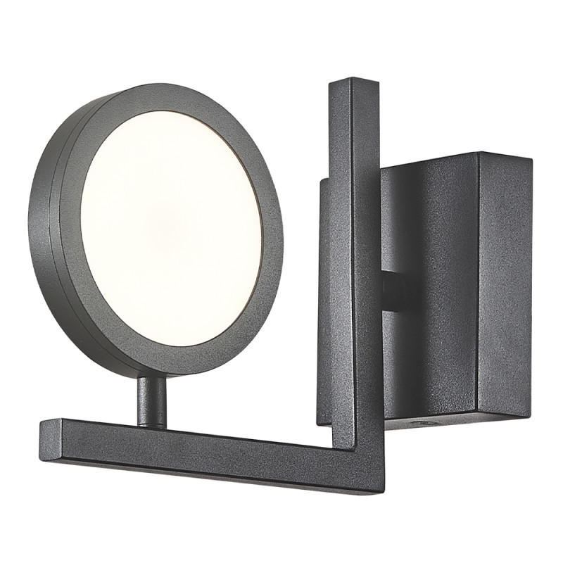 Бра 15 см, 5W, 4000K, Crystal Lux CLT 027W V2 BL, черный